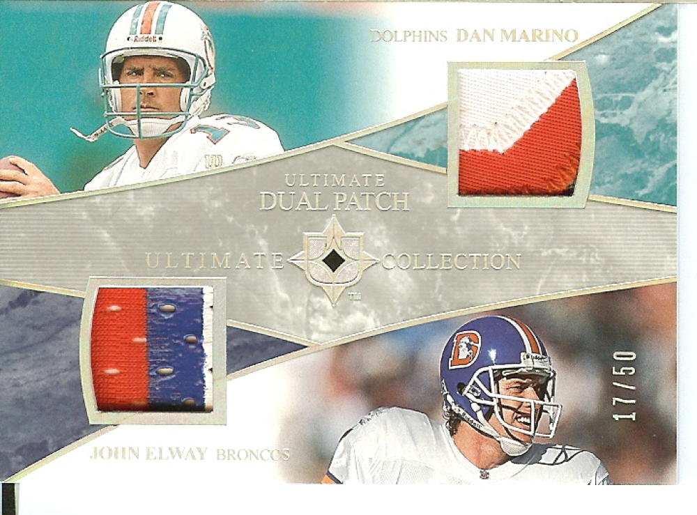 2006 Upper Deck Ultimate Collection Jerseys Dual Patch