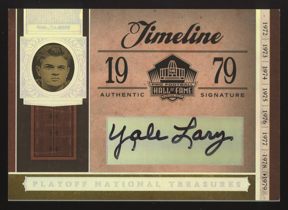 2006 Playoff National Treasures Timeline Signature