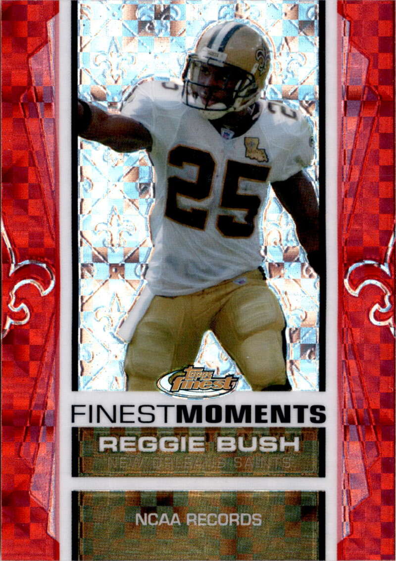 2007 Topps Finest Reggie Bush Finest Moments X-Fractor