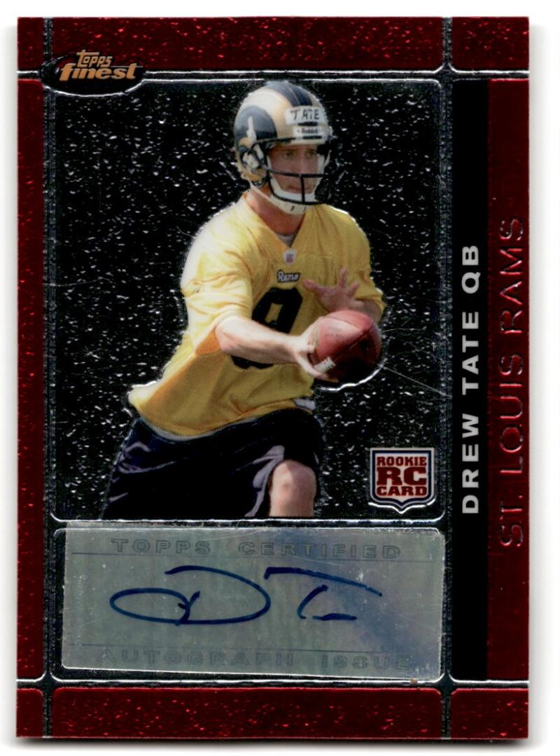 2007 Topps Finest Rookie Autographs