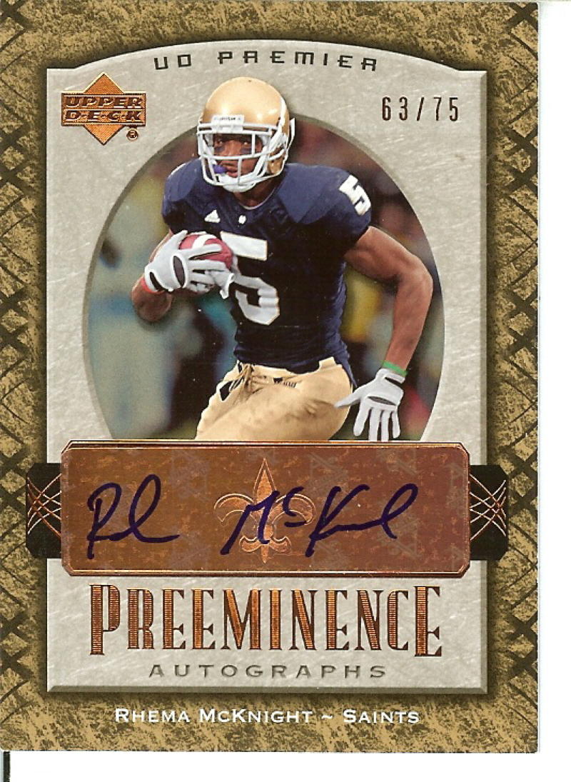 2007 Upper Deck Premier Penmanship Autographs Bronze