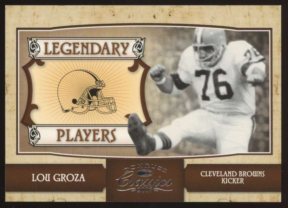 2007 Donruss Classics Legendary Players Silver