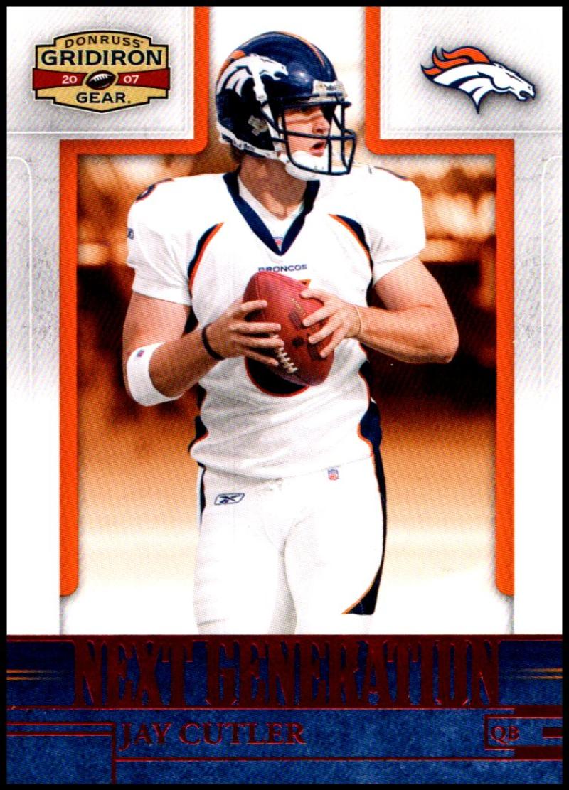 2007 Donruss Gridiron Gear Next Generation Red