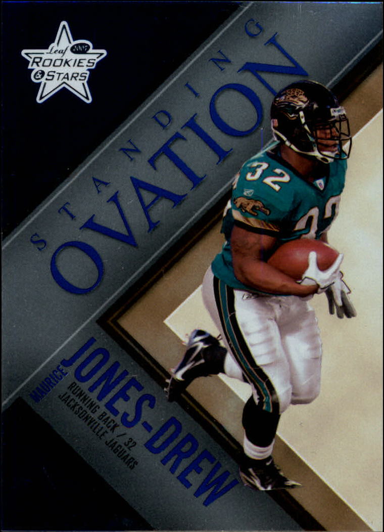 2007 Leaf Rookies and Stars Standing Ovation Blue