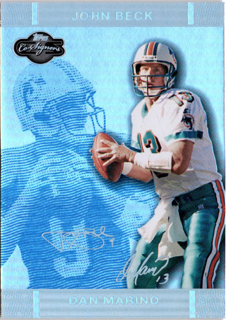 2007 Topps Co-Signers Changing Faces Holosilver Blue