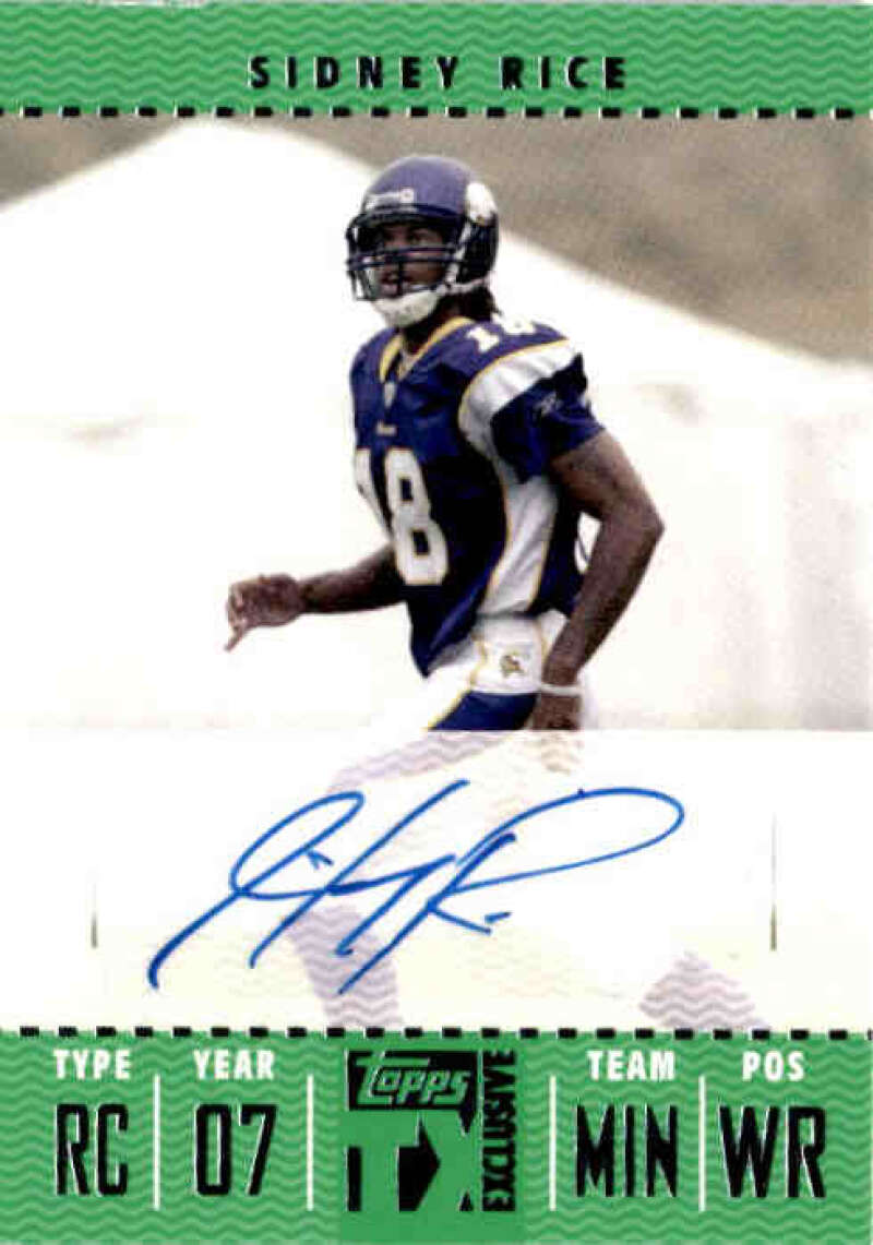 2007 Topps TX Exclusive Rookie Autographs