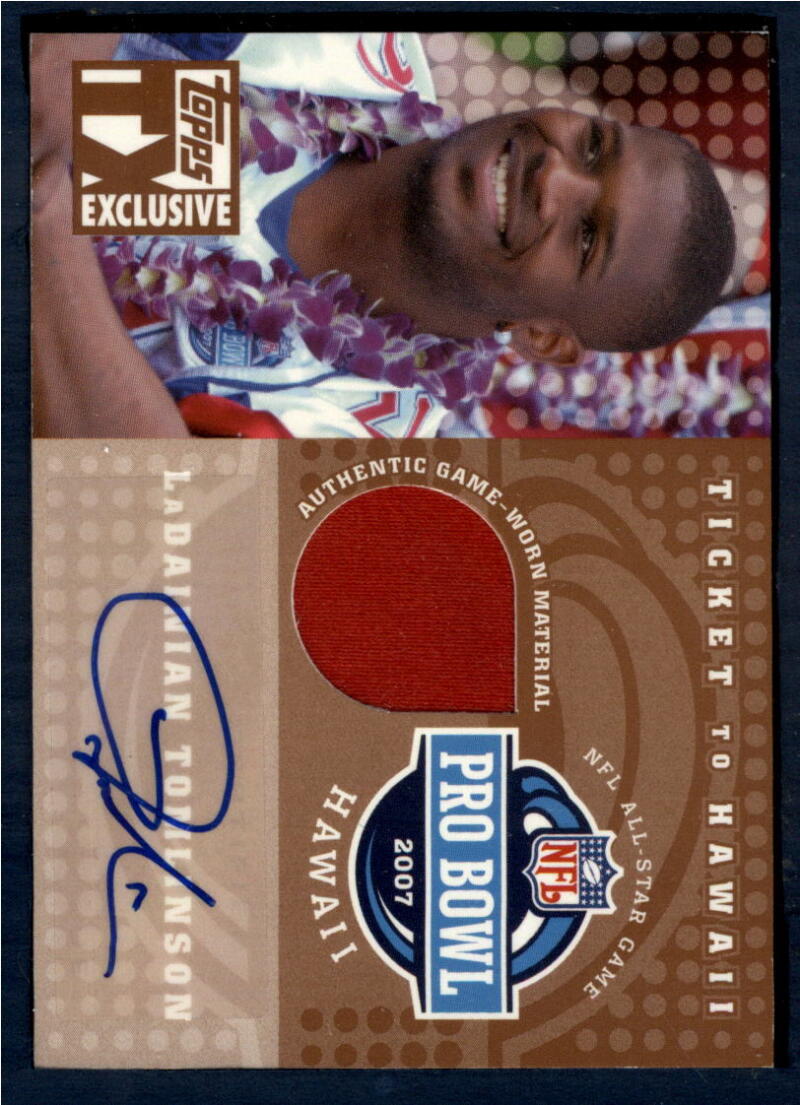 2007 Topps TX Exclusive Ticket to Hawaii Jersey Autographs