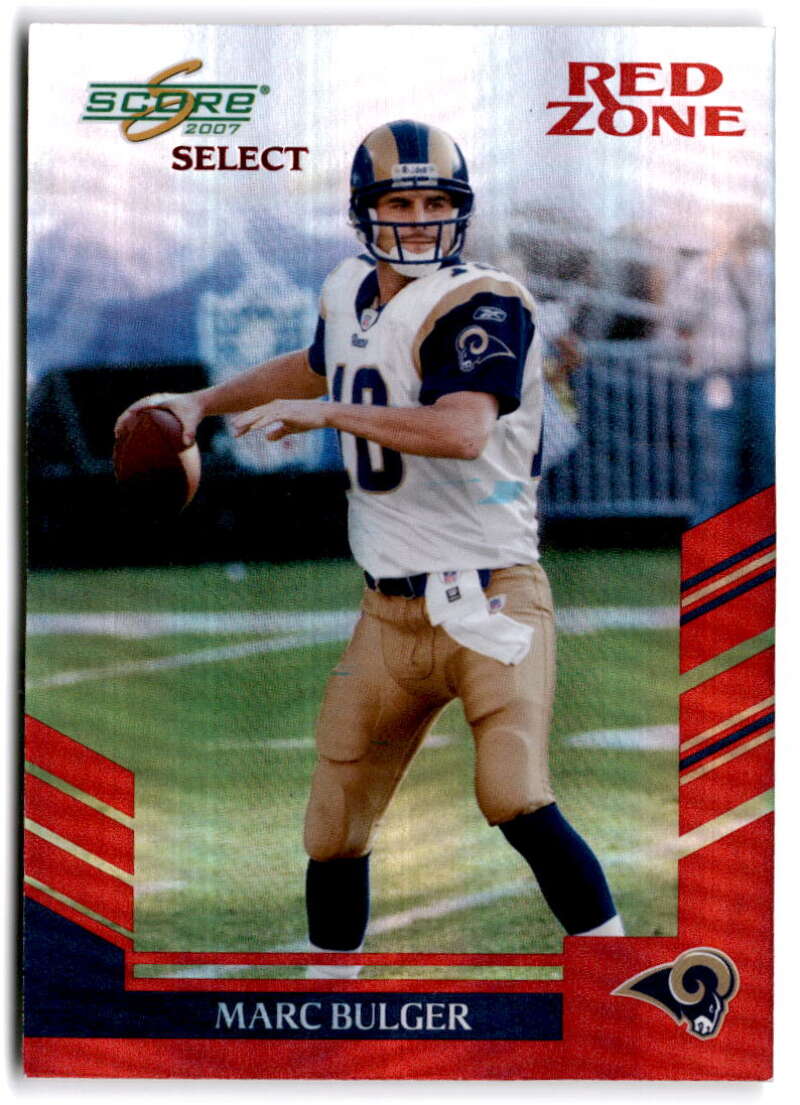 2007 Score Select Red Zone