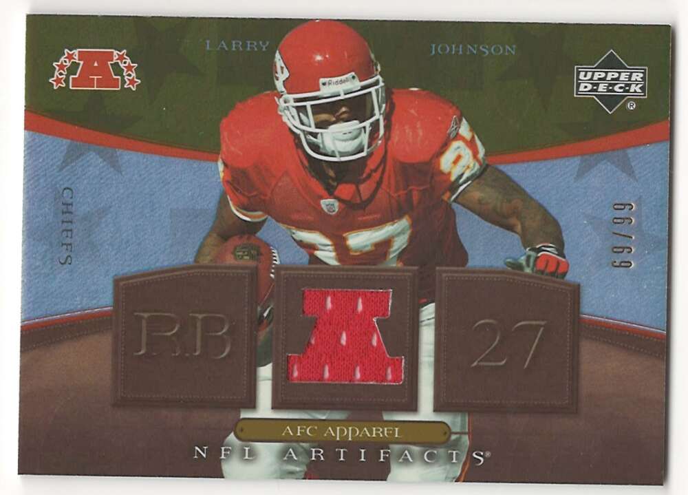 2007 Upper Deck Artifacts AFC/NFC Apparel Gold