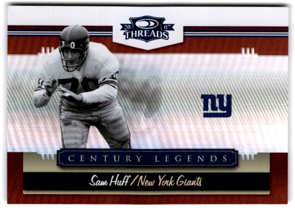 2007 Donruss Threads Century Legends Blue