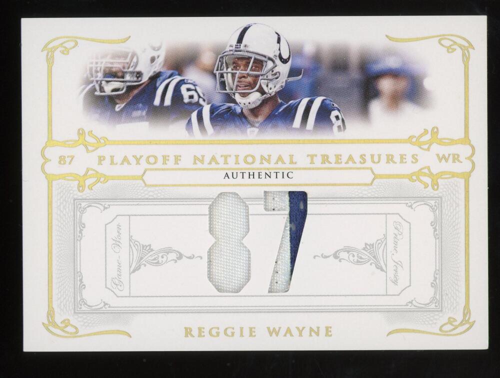 2007 Playoff National Treasures Material Jersey Numbers