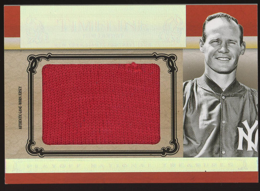 2007 Playoff National Treasures Timeline Material Jumbo