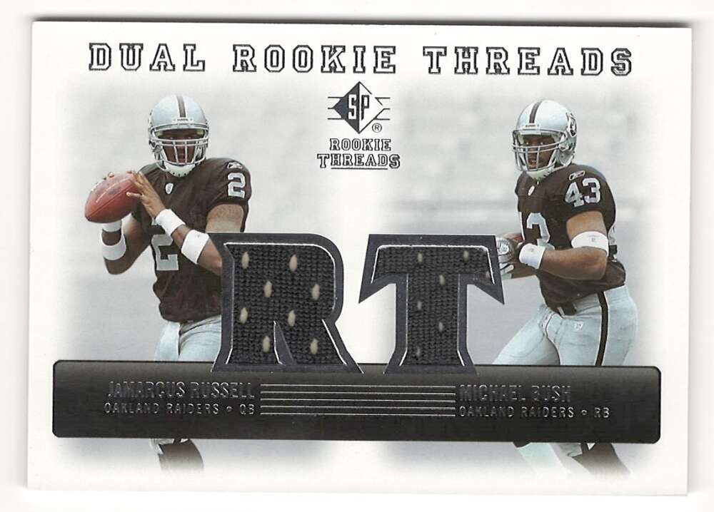 2007 SP Rookie Threads Rookie Threads Dual