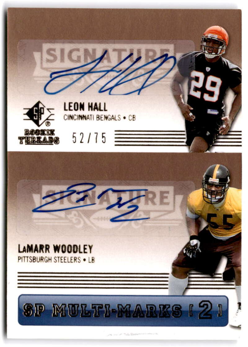 2007 SP Rookie Threads SP Multi Marks Autographs Dual