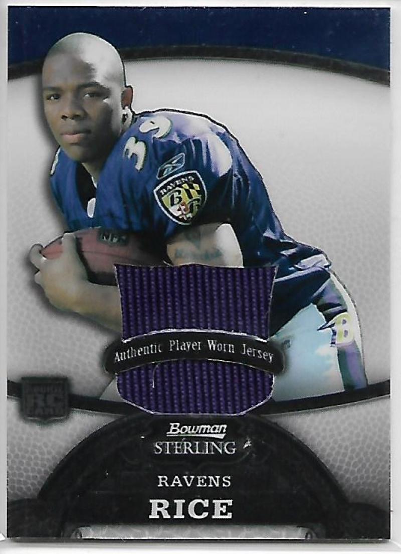 Bowman Sterling Football 2007 Jersey Rookie Refractor Card BSRR-ML Mar