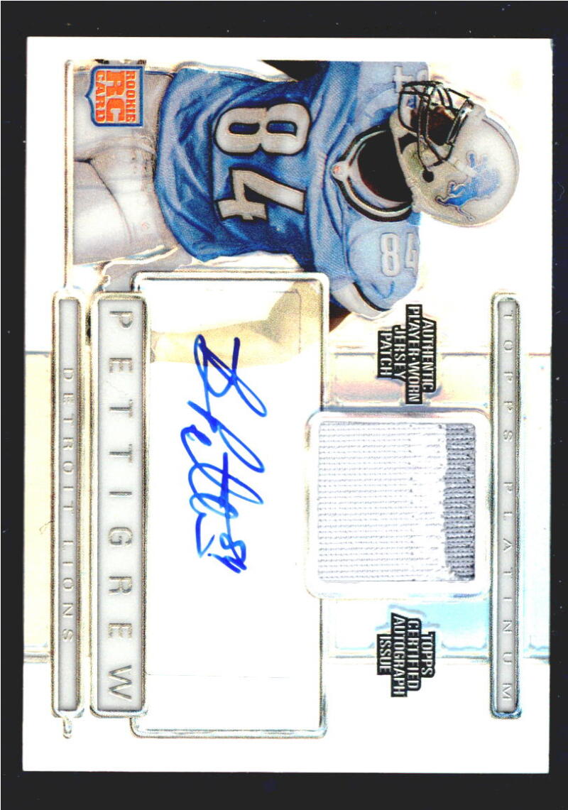 2009 Topps Platinum Autographed Patches