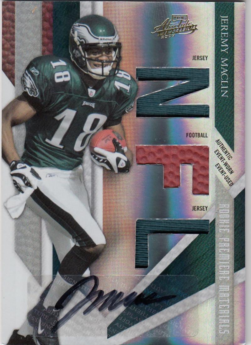 2009 Playoff Absolute Memorabila Rookie Premiere Materials NFL Signatures