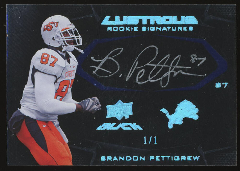 2009 UD Black Autographs Blue