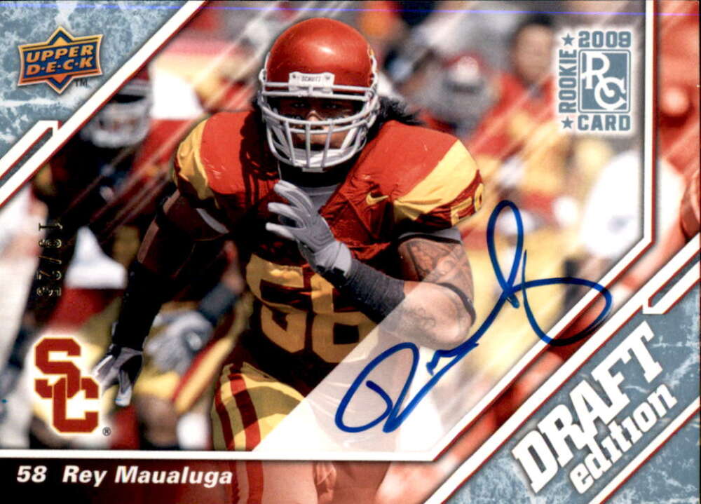 2009 Upper Deck Draft Edition Autographs Blue