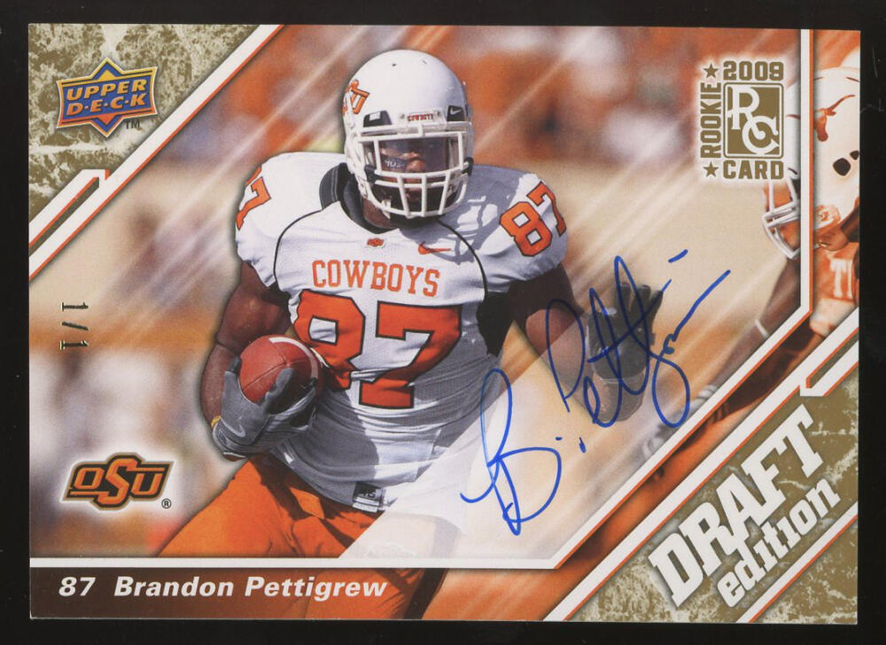 2009 Upper Deck Draft Edition Autographs Gold