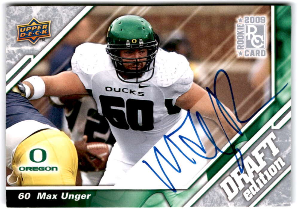 2009 Upper Deck Draft Edition Autographs Green