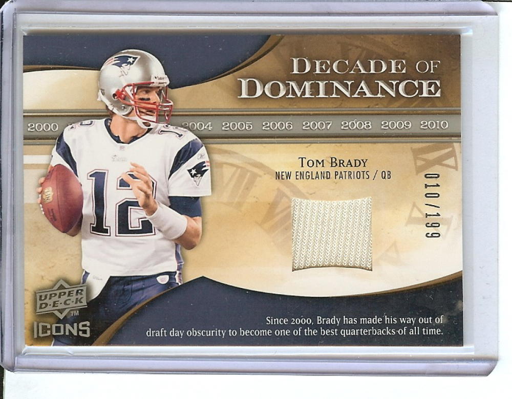 2009 Upper Deck Icons Decade of Dominance Jerseys