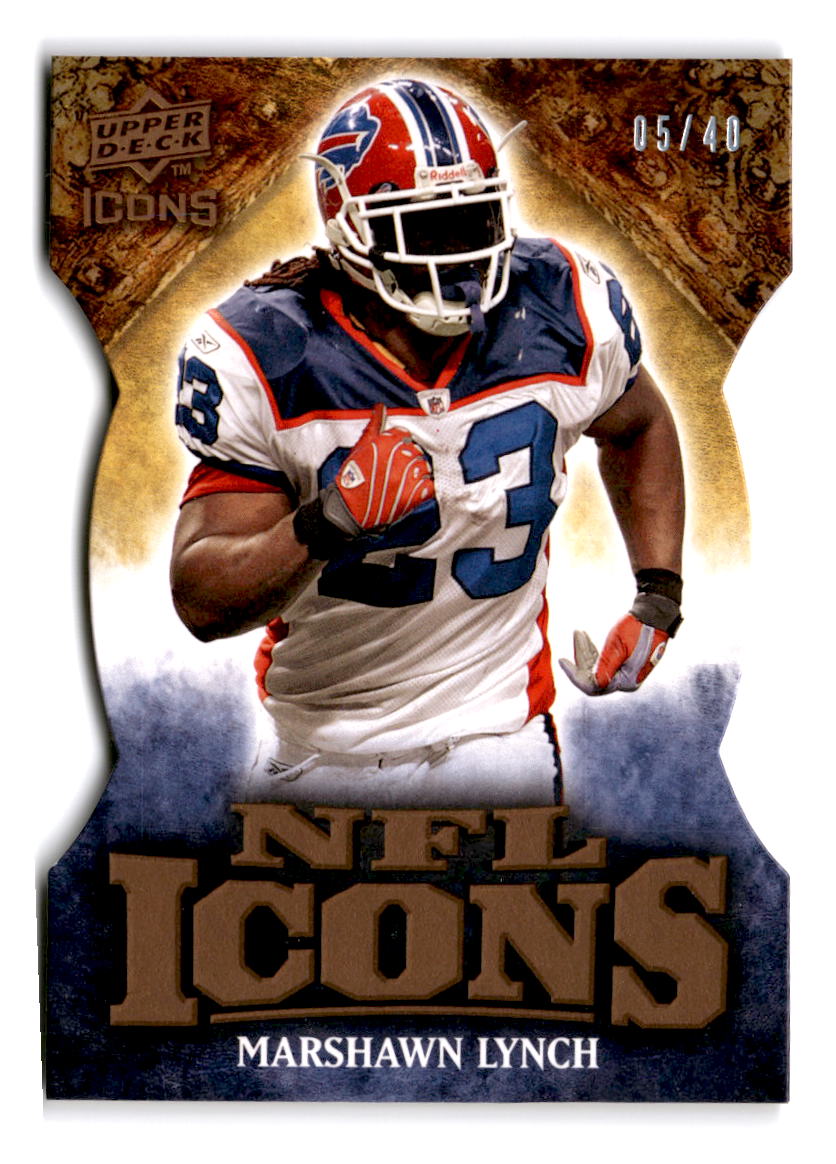 2009 Upper Deck Icons NFL Icons Die Cut