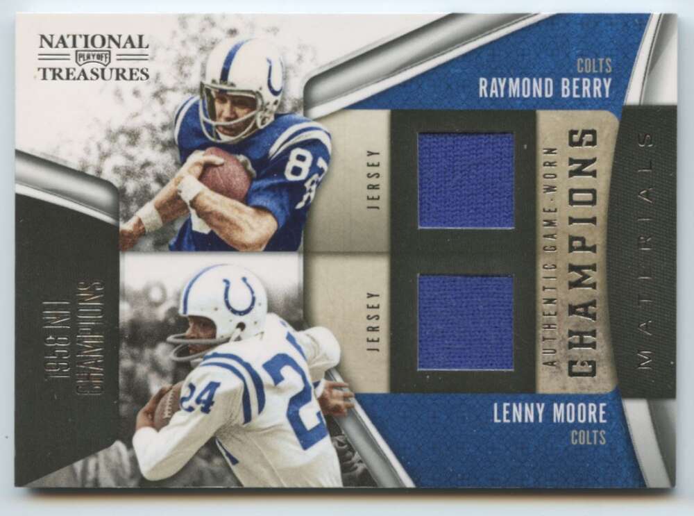 2009 Playoff National Treasures Champions Materials Combos