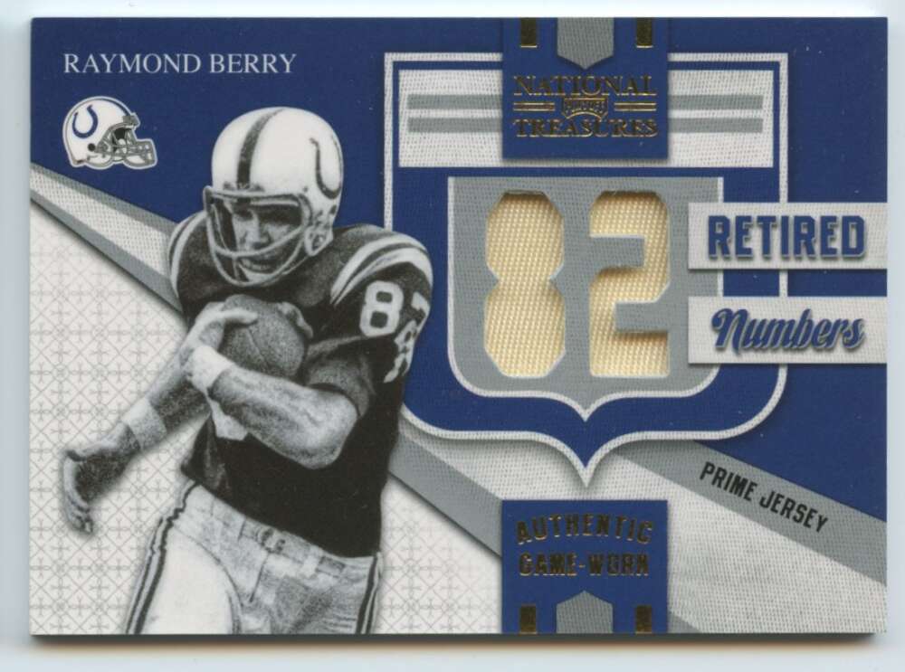 2009 Playoff National Treasures Retired Jersey Numbers Prime