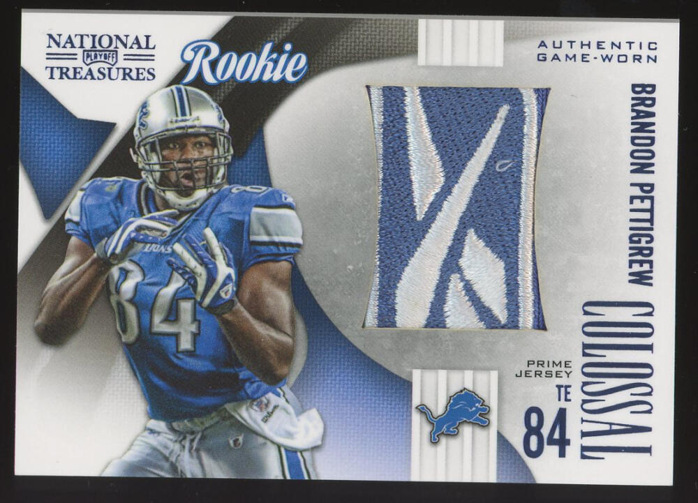 2009 Playoff National Treasures Rookie Colossal Prime Brand Logos