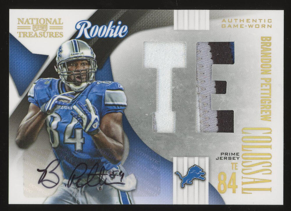 2009 Playoff National Treasures Rookie Colossal Prime Position Signatures