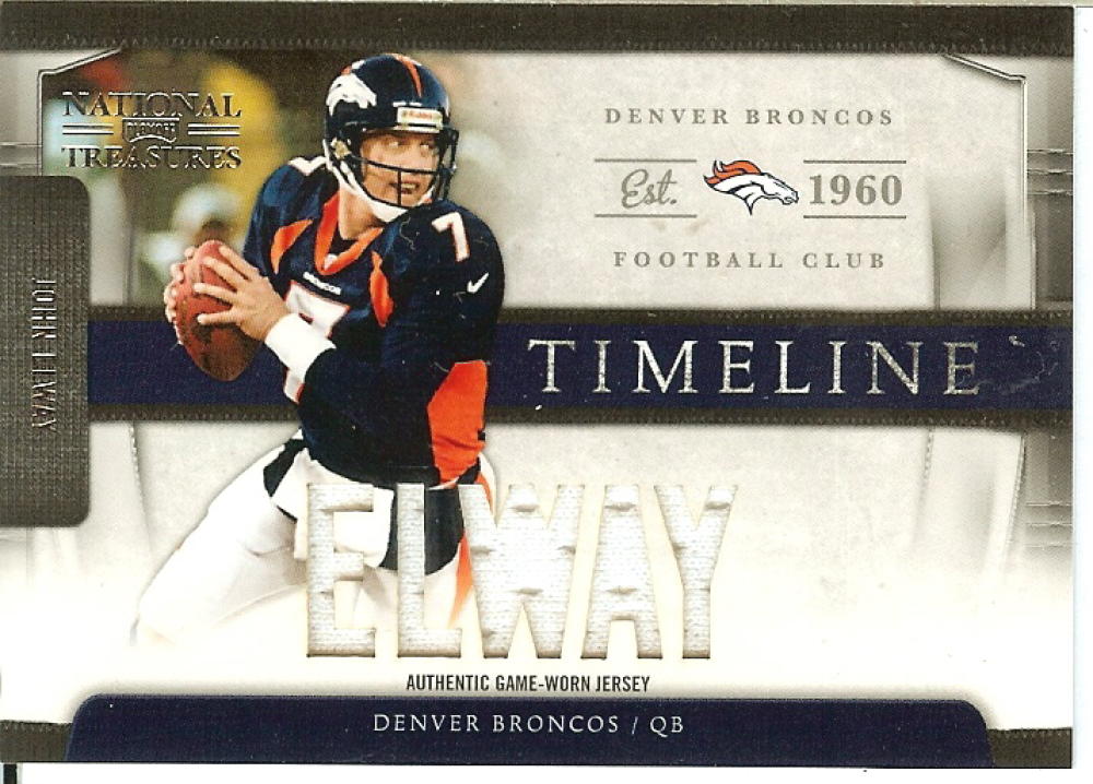 2009 Playoff National Treasures Timeline Materials Custom Names