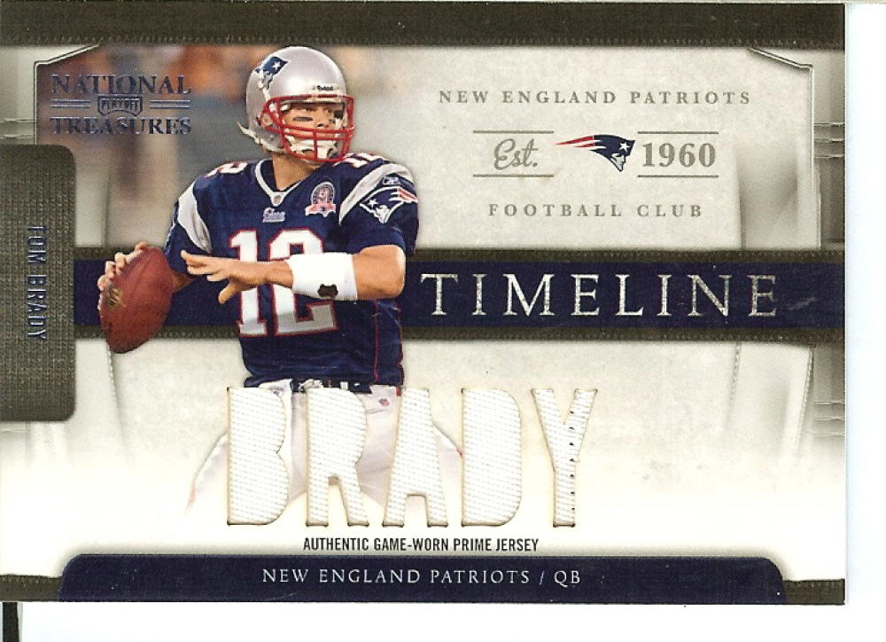 2009 Playoff National Treasures Timeline Materials Prime Custom Team Nicknames