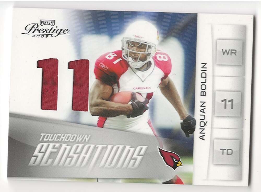 2009 Playoff Prestige TD Sensations Materials Prime