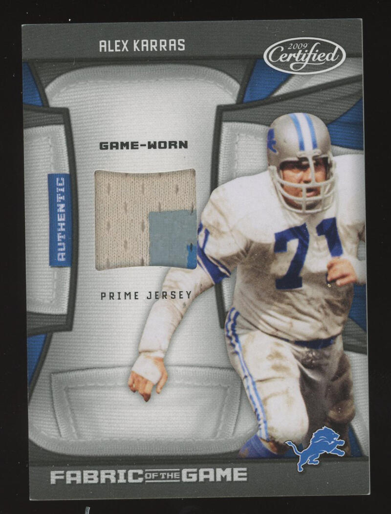 2009 Donruss Certified Fabric of the Game Prime