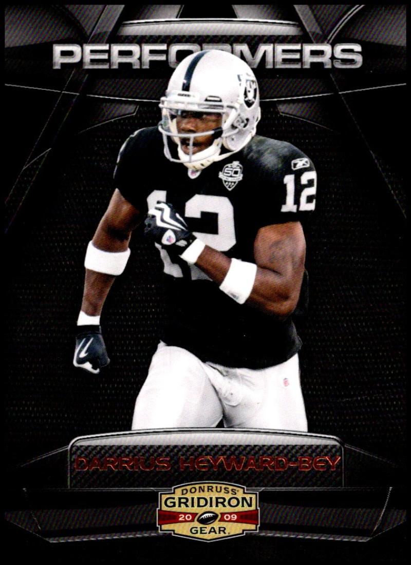 2009 Donruss Gridiron Gear Performers