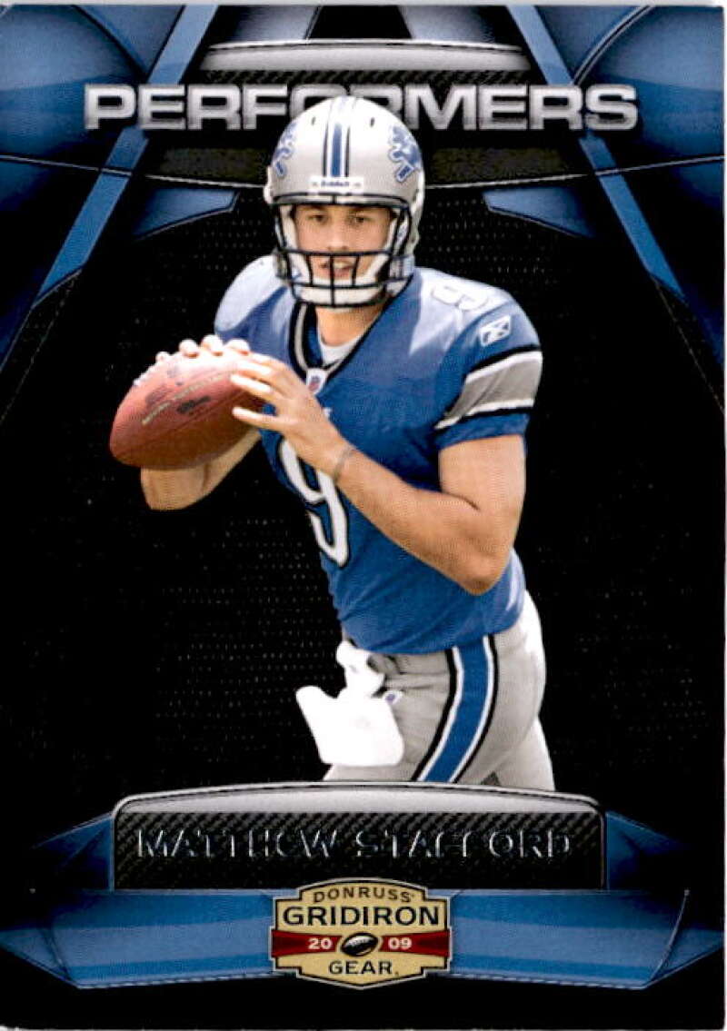 2009 Donruss Gridiron Gear Performers Silver