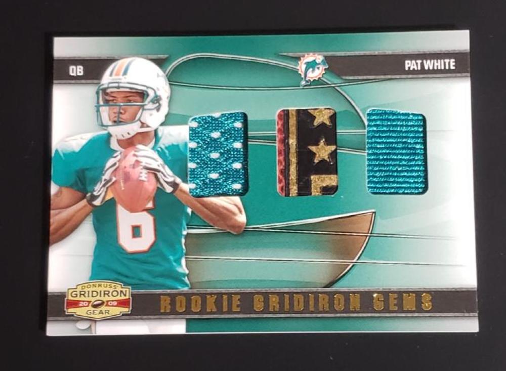 2009 Donruss Gridiron Gear Rookie Gridiron Gems Combo Prime