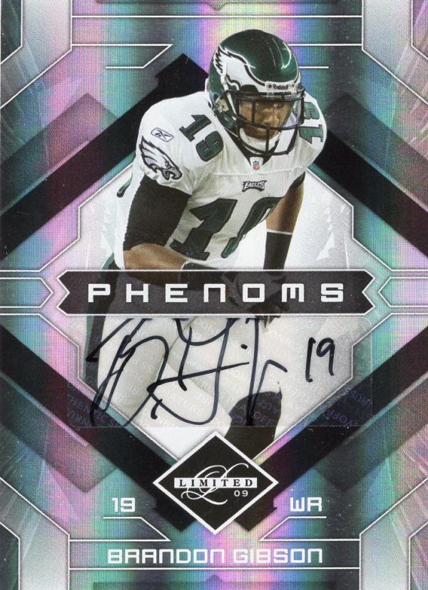 2009 Donruss Limited Phenom Signatures