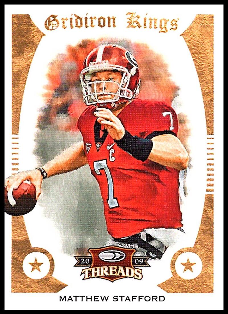 2009 Donruss Threads College Gridiron Kings