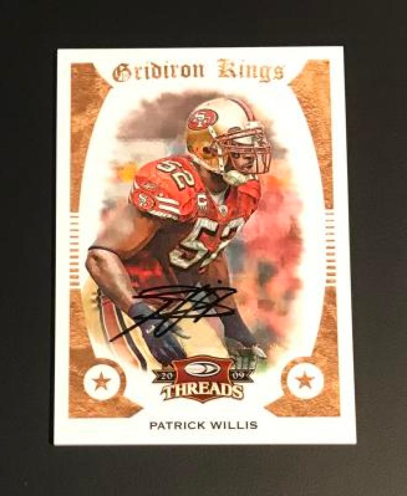 2009 Donruss Threads Pro Gridiron Kings Signatures