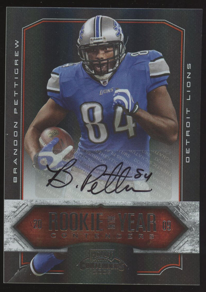 2009 Playoff Contenders Rookie of the Year Contenders Black Autos