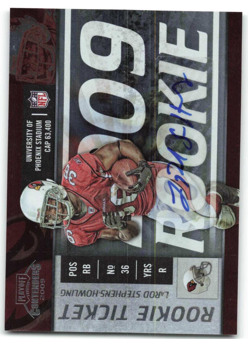 2009 Playoff Contenders Rookie Tickets