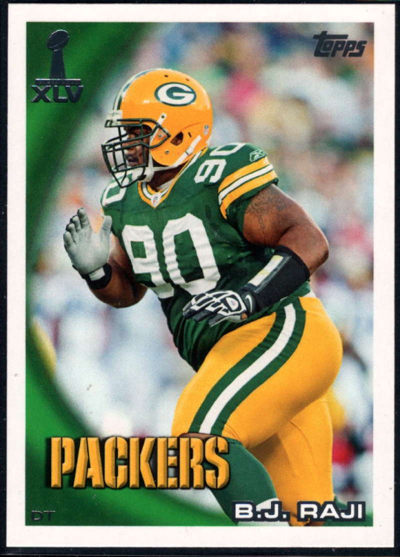 2010 Topps 2011 Super Bowl XLV Champions Green Bay Packers Football Card  #13 A.J. Hawk - NFL Trading Card at 's Sports Collectibles Store