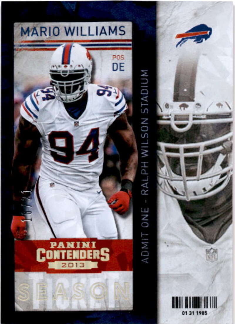 2013 Playoff Contenders Cracked Ice Ticket