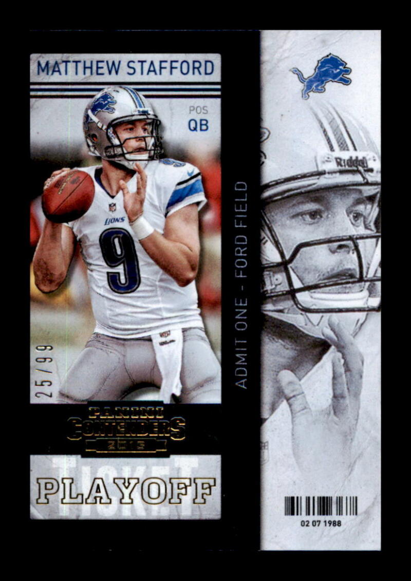 2013 Playoff Contenders Playoff Ticket