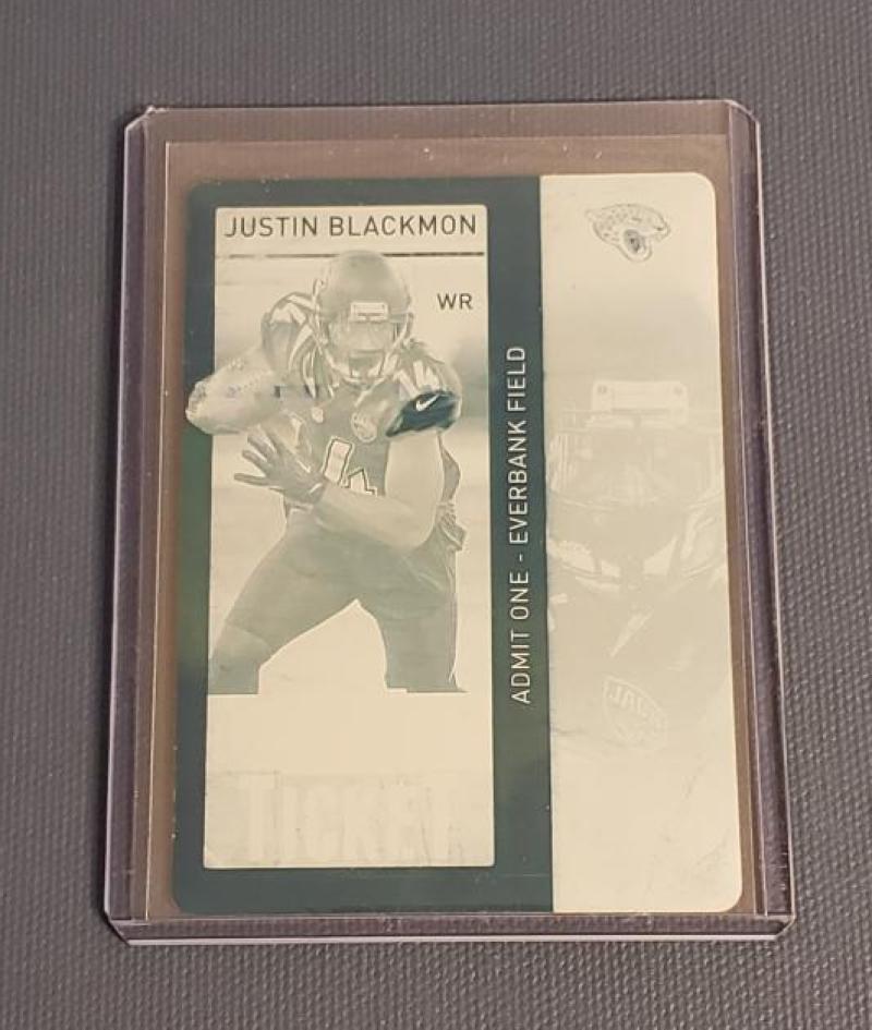 2013 Playoff Contenders Printing Plate - Cyan