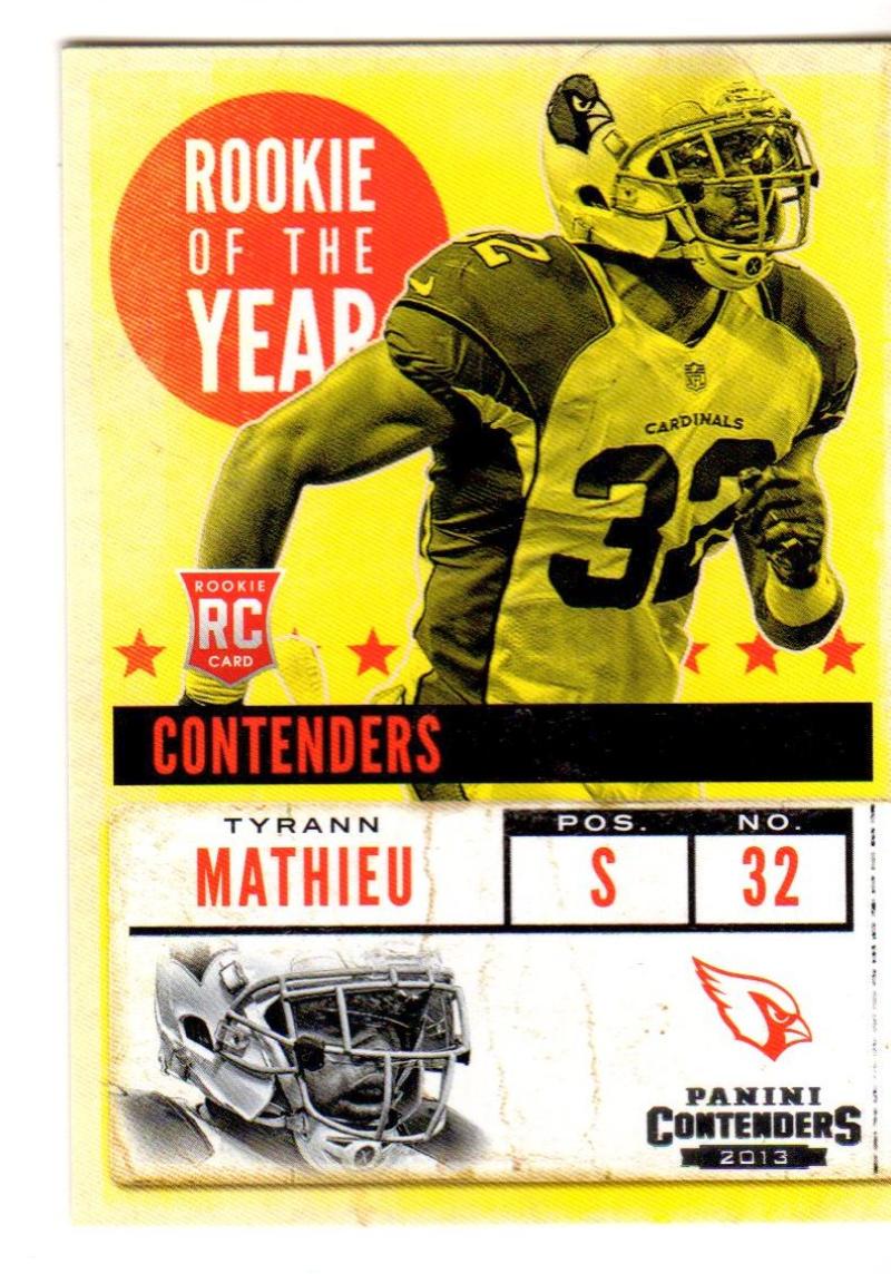 2013 Playoff Contenders Rookie of the Year Contenders