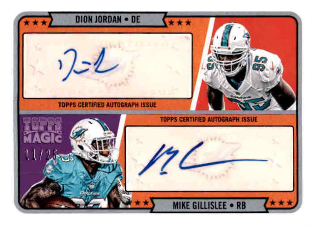 2013 Topps Magic  Dual Autographs