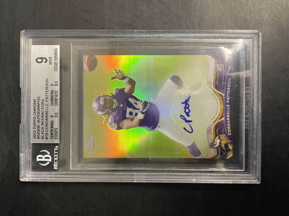 2013 Topps Chrome Rookie Autographs Black